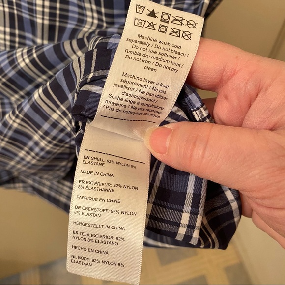 Two 2XL Tall UNTUCKit Button Down Shirts: One Long Sleeve & One Short Sleeve - Picture 9 of 9